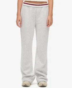 Athletic Essentials Logo Low Rise Flare Jogger