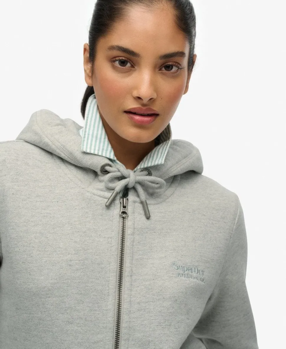 Athletic Essentials Logo Zip Hoodie