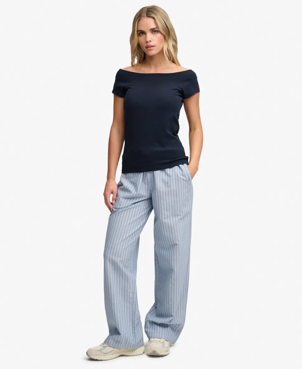 Athletic Essentials Off Shoulder Top