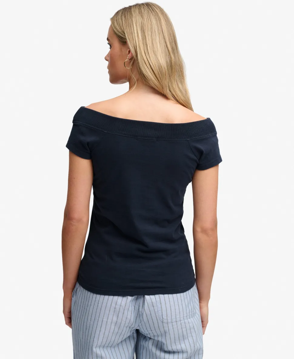 Athletic Essentials Off Shoulder Top