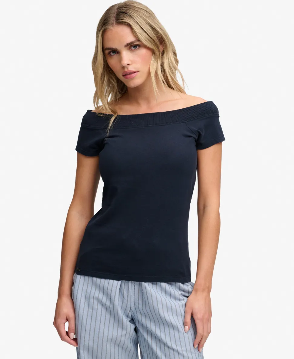 Athletic Essentials Off Shoulder Top