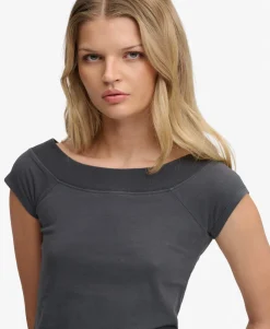 Athletic Essentials Off Shoulder Top