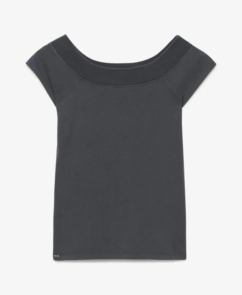 Athletic Essentials Off Shoulder Top