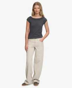Athletic Essentials Off Shoulder Top