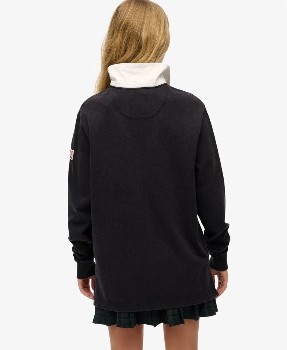 Athletic Essentials Oversized Rugby Top