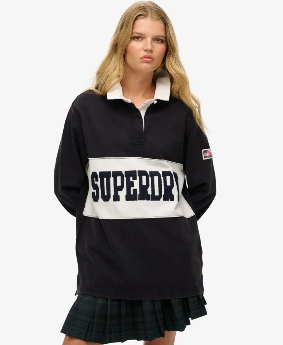 Athletic Essentials Oversized Rugby Top