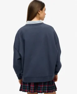 Athletic Essentials Oversized Crew Sweatshirt