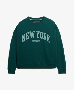 Athletic Essentials Oversized Crew Sweatshirt