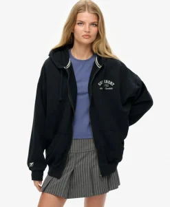 Athletic Essentials Oversized Zip Hoodie