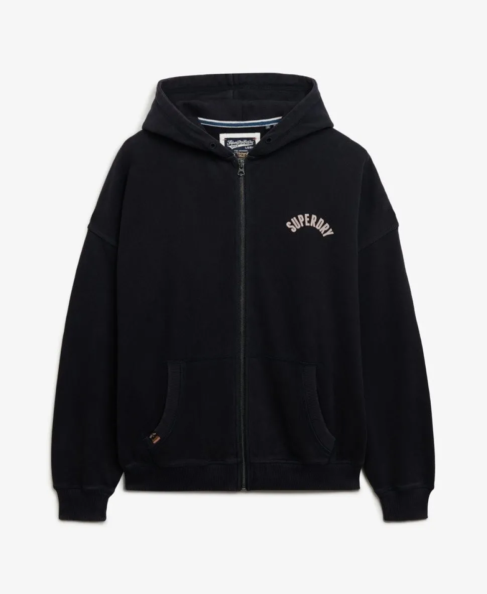 Athletic Essentials Oversized Zip Hoodie