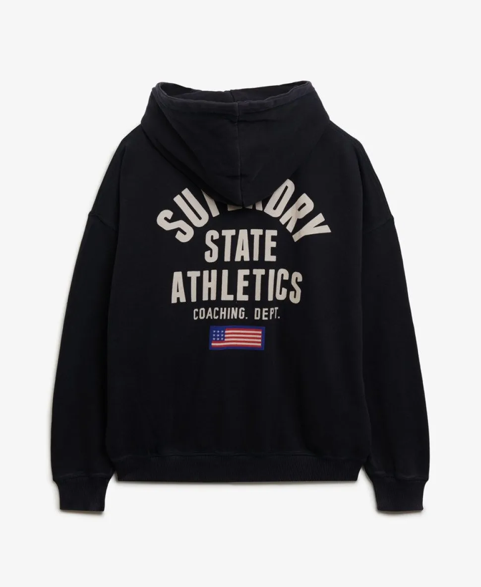 Athletic Essentials Oversized Zip Hoodie