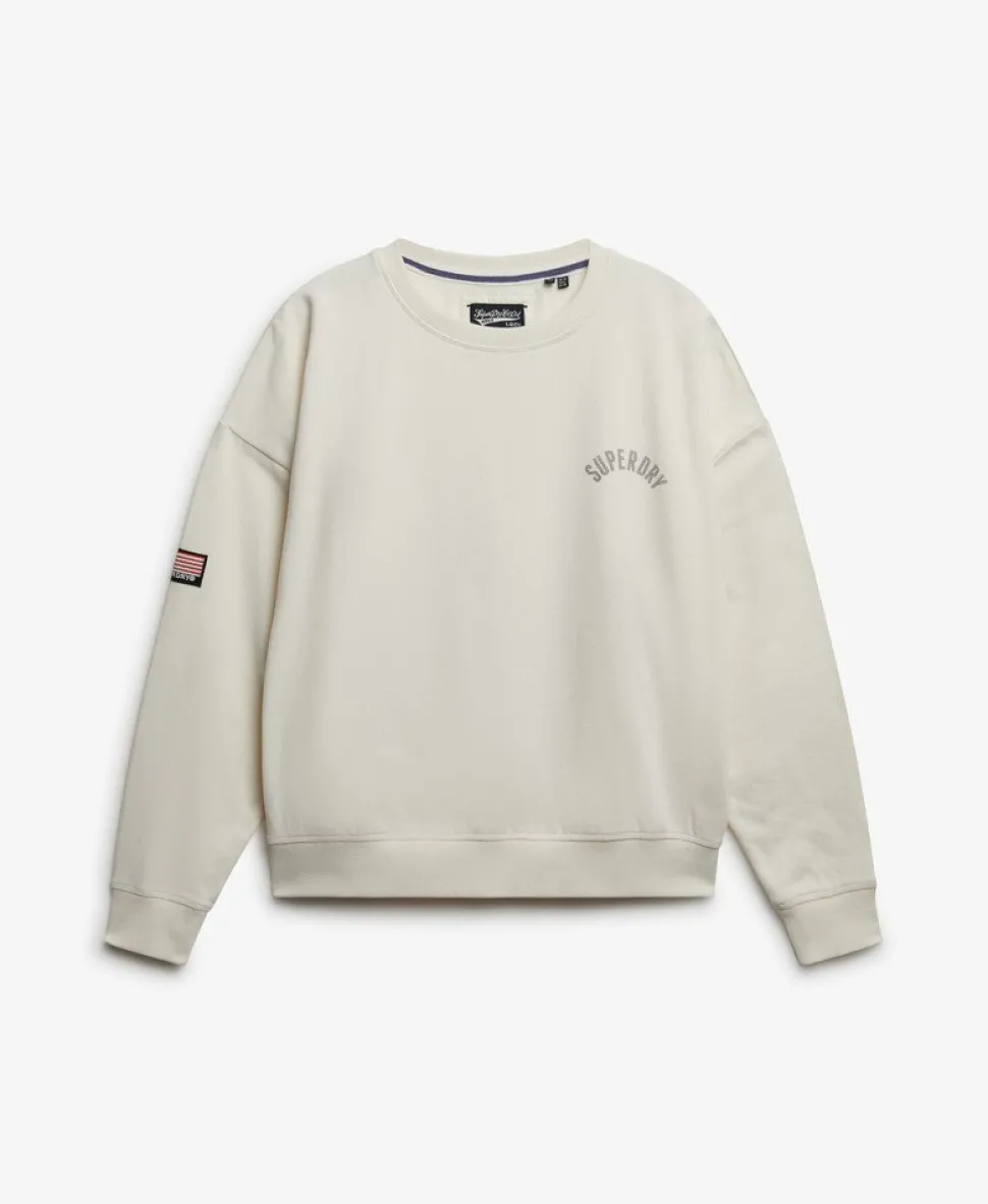 Athletic Essentials Printed Crew Sweatshirt