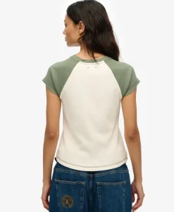 Athletic Essentials Raglan Cap Sleeve T-Shirt