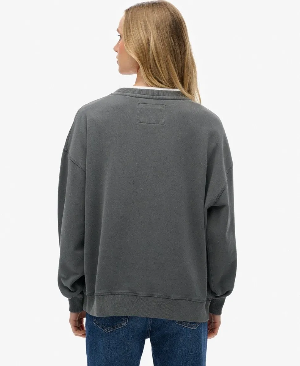 Athletic Essentials Relaxed Crew Sweatshirt