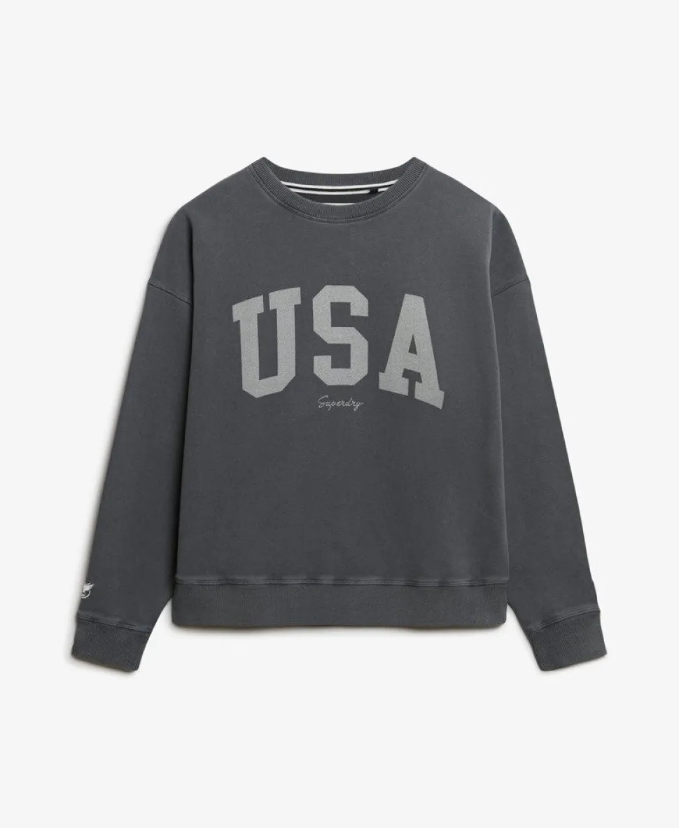 Athletic Essentials Relaxed Crew Sweatshirt