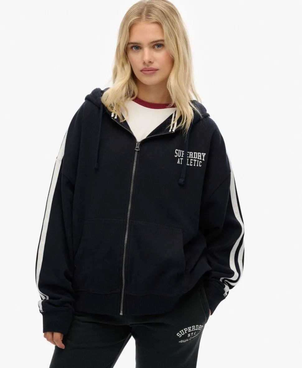 Athletic Essentials Relaxed Zip Hoodie