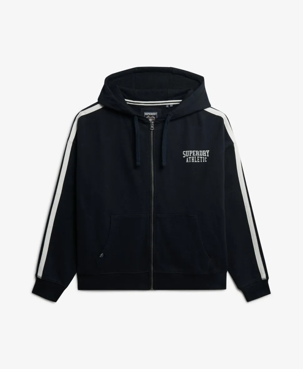Athletic Essentials Relaxed Zip Hoodie