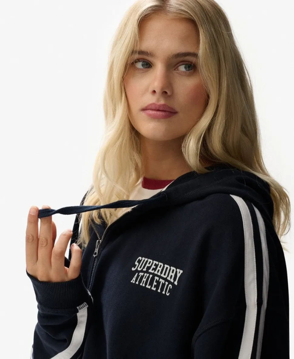 Athletic Essentials Relaxed Zip Hoodie