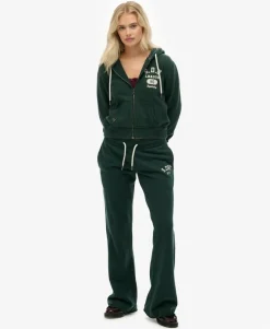 Athletic Essentials Relaxed Crop Zip-hoodie