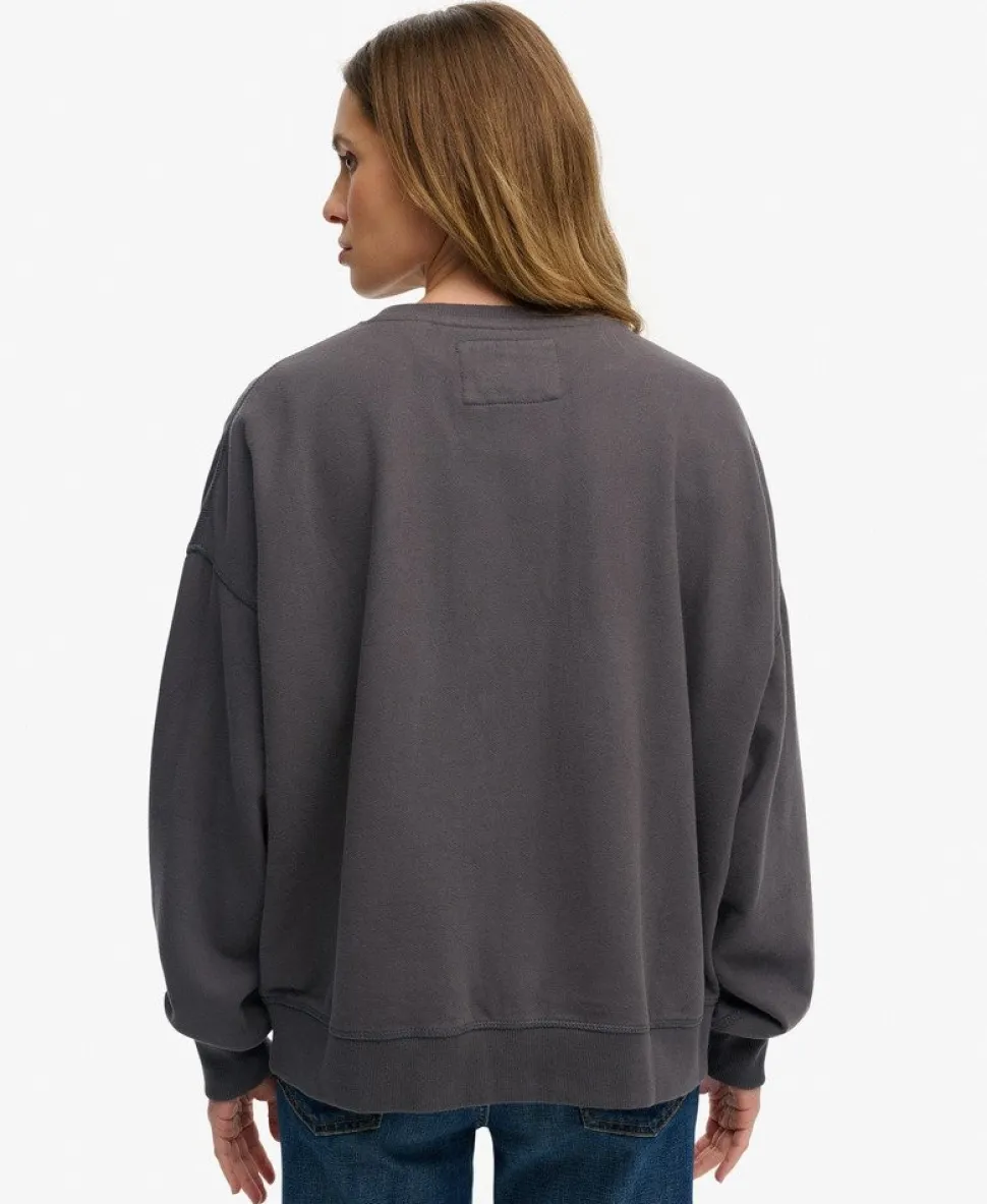 Athletic Essentials Relaxed Applique Sweatshirt