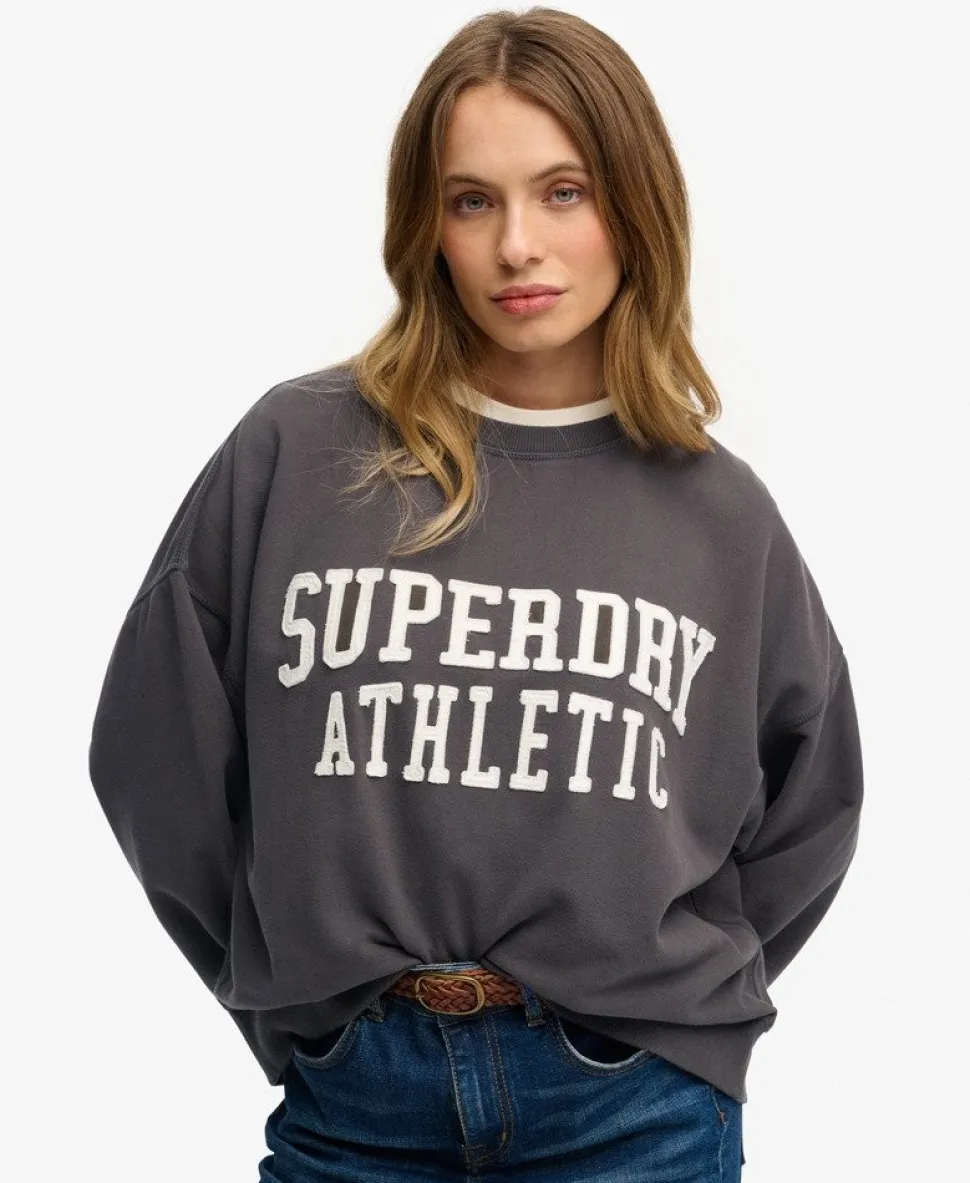 Athletic Essentials Relaxed Applique Sweatshirt