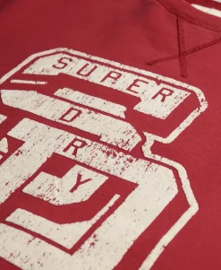 Athletic Essentials Relaxed Flock Crew Sweatshirt