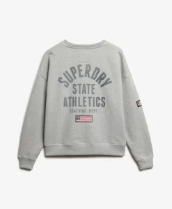 Athletic Essentials Relaxed Printed Sweatshirt