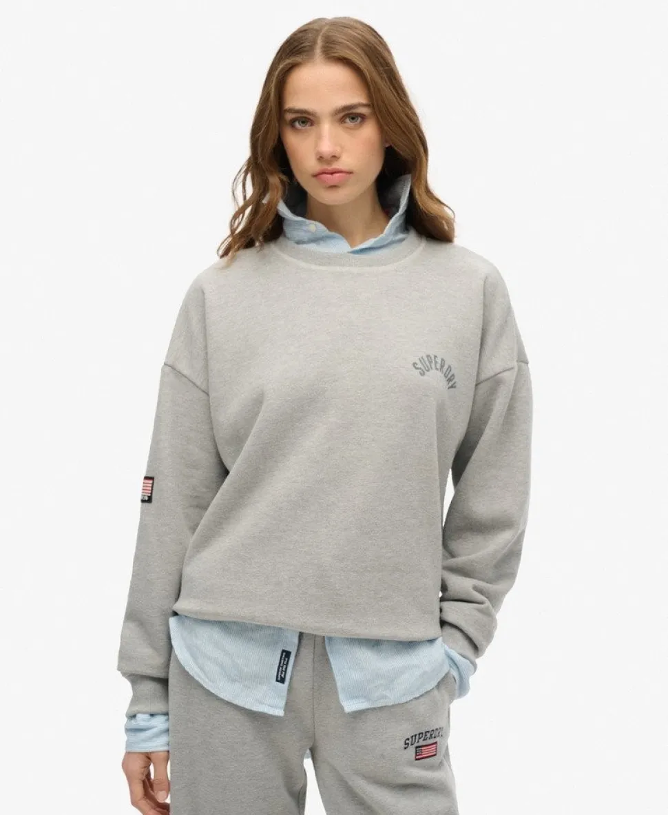 Athletic Essentials Relaxed Printed Sweatshirt