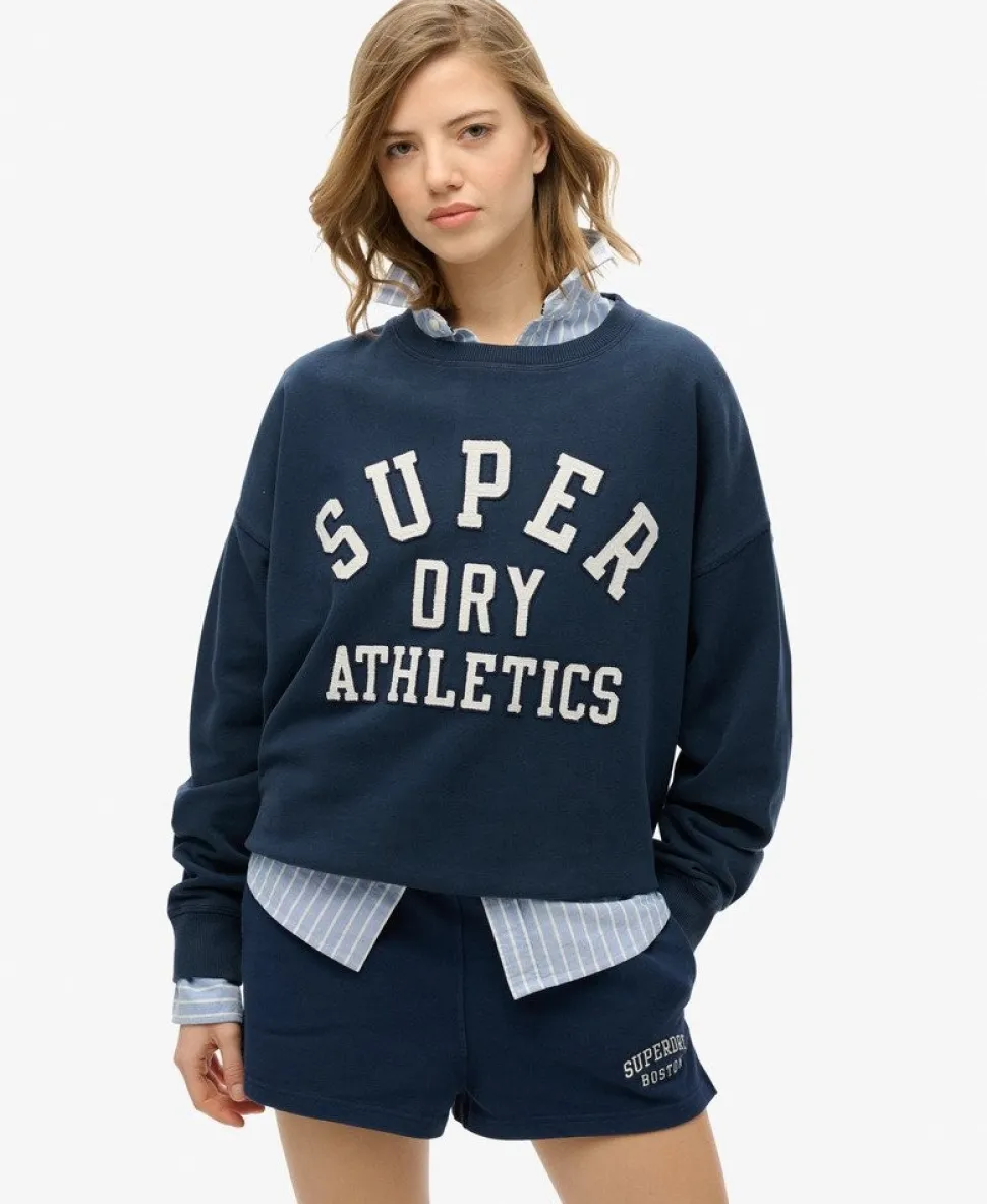 Athletic Essentials Relaxed Applique Sweatshirt