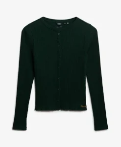 Athletic Essentials Ribbed Cardigan