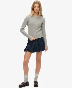 Athletic Essentials Ribbed Cardigan