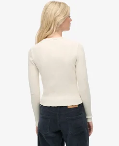 Athletic Essentials Ribbed Cardigan