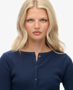 Athletic Essentials Ribbed Cardigan