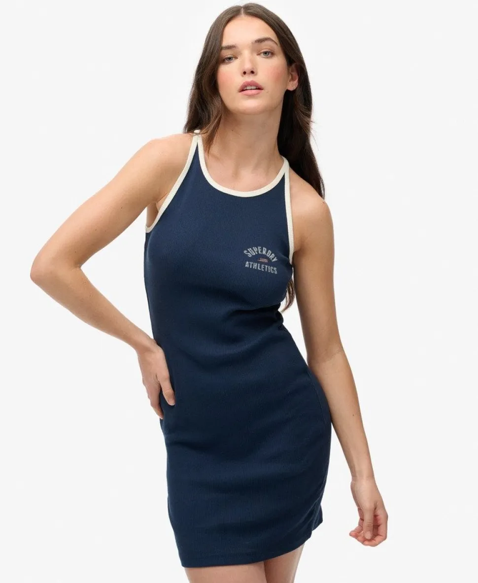Athletic Essentials Ribbed Tank Dress