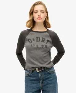Athletic Essentials Rib Slim Long Sleeve Top