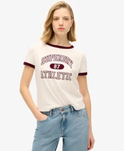 Athletic Essentials Ringer Fitted T-Shirt