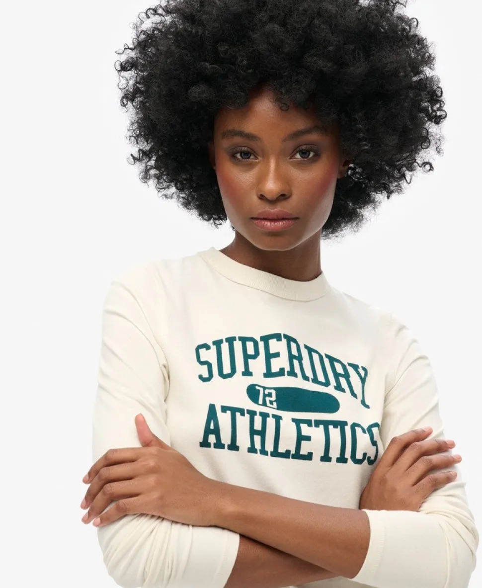 Athletic Essentials Ringer Slim Long Sleeved Top