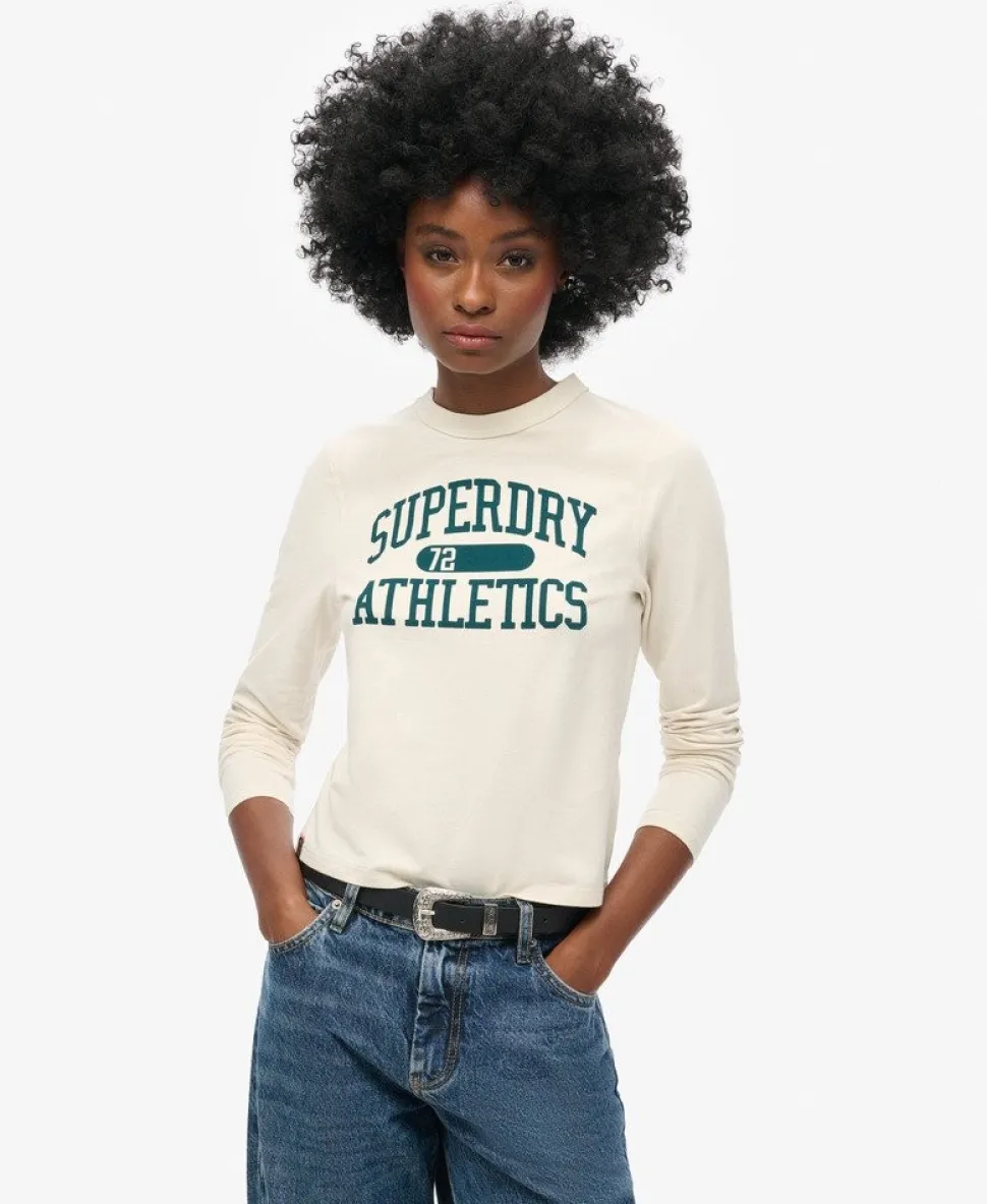Athletic Essentials Ringer Slim Long Sleeved Top