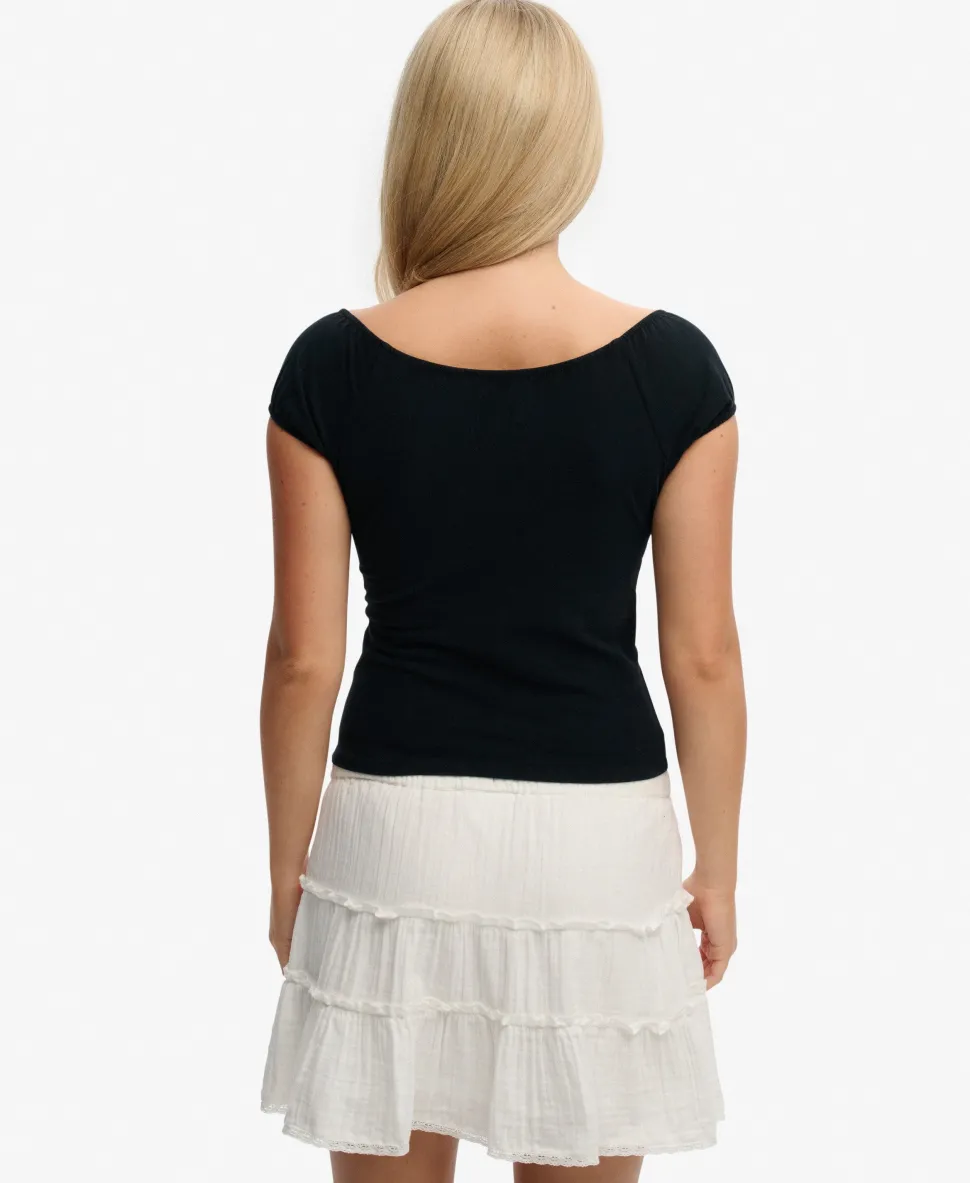 Athletic Essentials Ruched Top