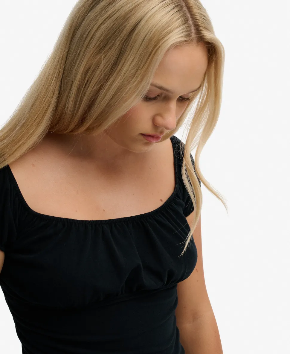 Athletic Essentials Ruched Top