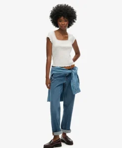 Athletic Essentials Square Neck Top