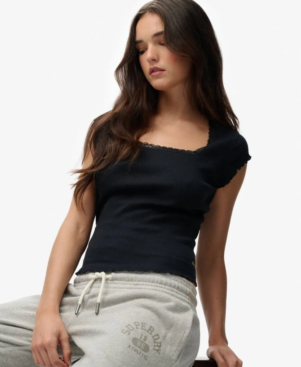 Athletic Essentials Square Neck Top