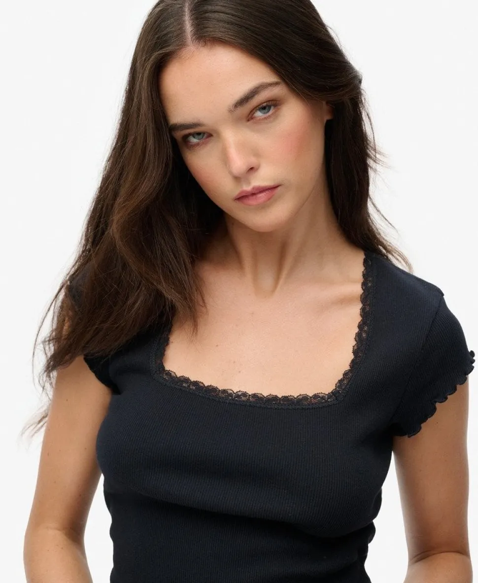 Athletic Essentials Square Neck Top
