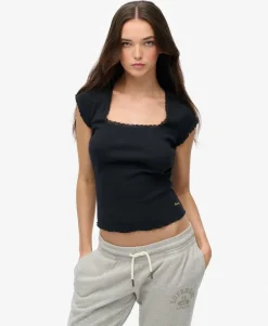 Athletic Essentials Square Neck Top