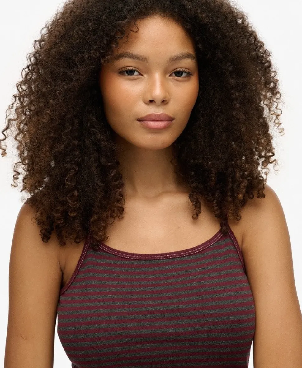 Athletic Essentials Stripe Cami Top