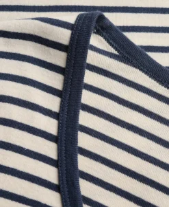 Athletic Essentials Striped Long Sleeve Top