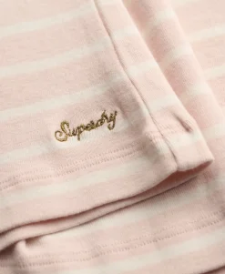 Athletic Essentials Striped Long Sleeve Top