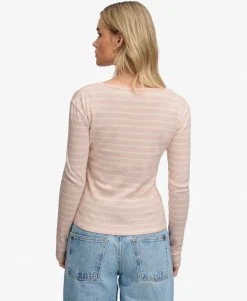 Athletic Essentials Striped Long Sleeve Top