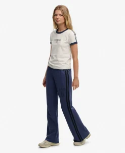 Athletic Essentials Stripe Flare Joggers