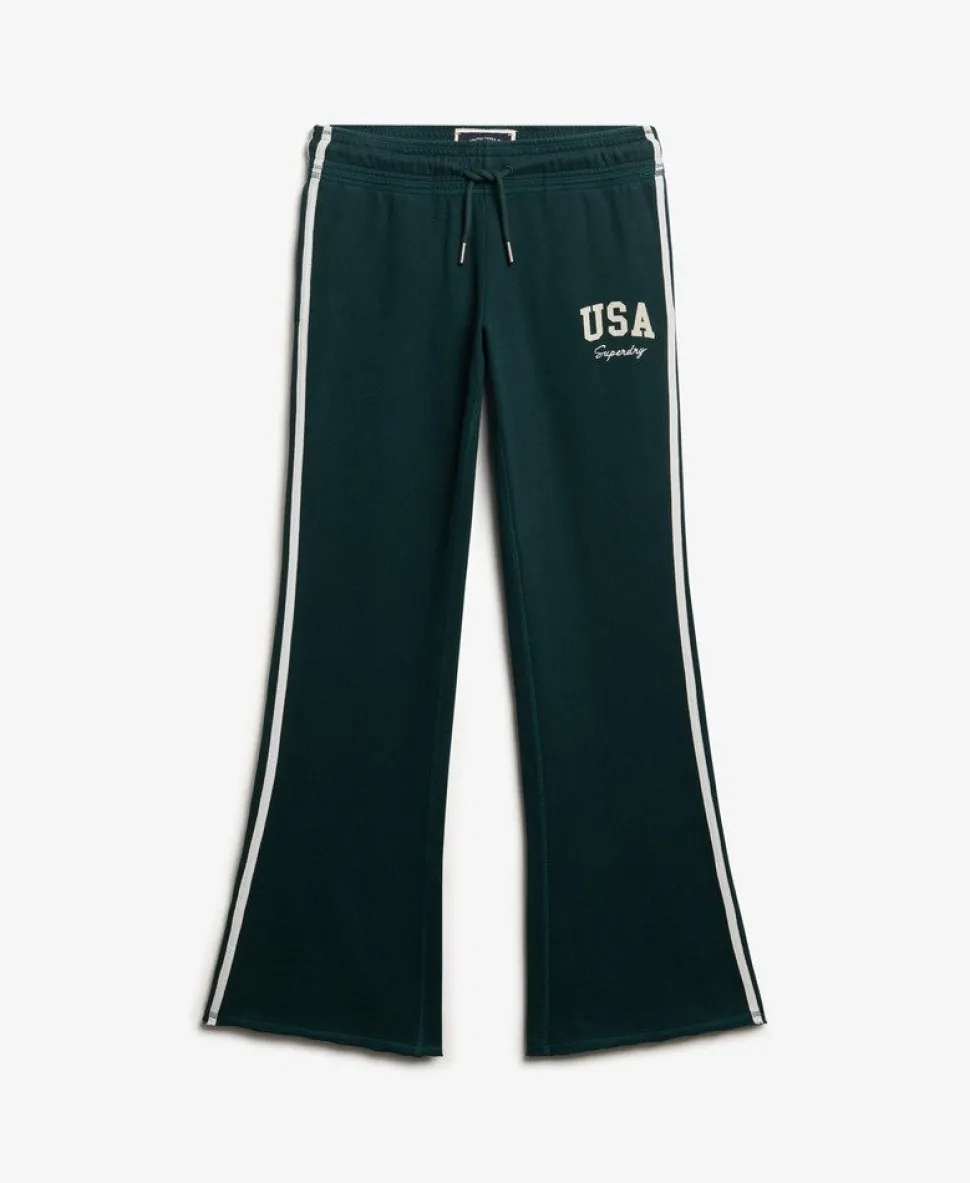 Athletic Essentials Stripe Flare Joggers